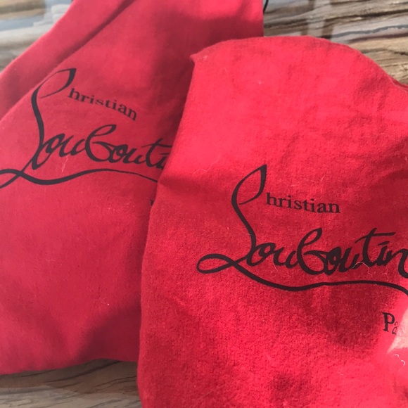 Platform patent leather Louboutin shoes - Picture 6 of 11